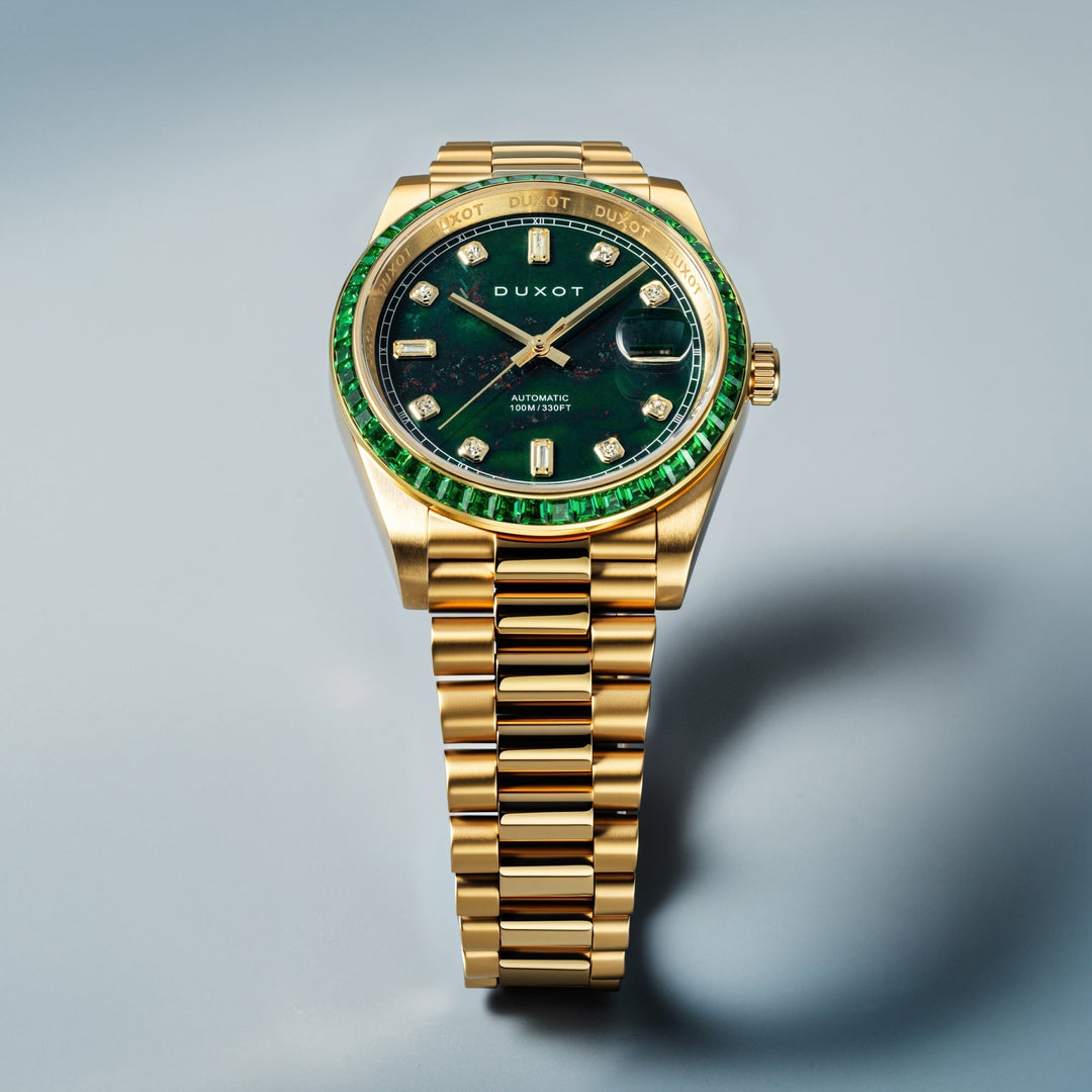 Serenata Automatic Limited Edition Green / Gold Stainless Steel | Green Dial
