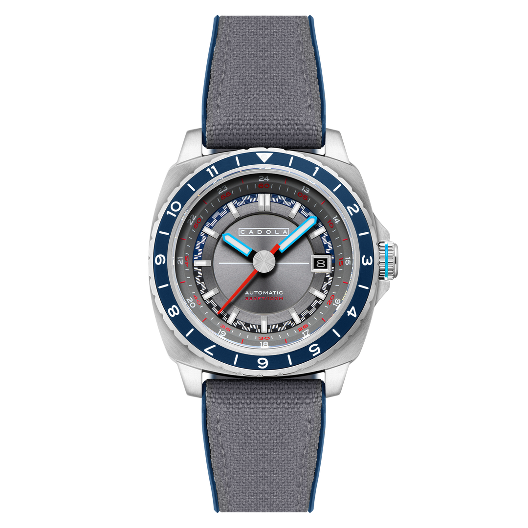 Overdrive Automatic Grey / Grey Canvas Grey Dial