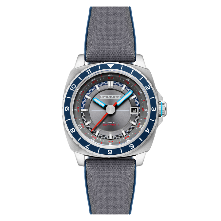 Overdrive Automatic Grey / Grey Canvas Grey Dial