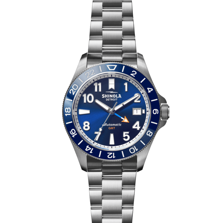 The Monster GMT Automatic 40mm Navy | Navy Dial