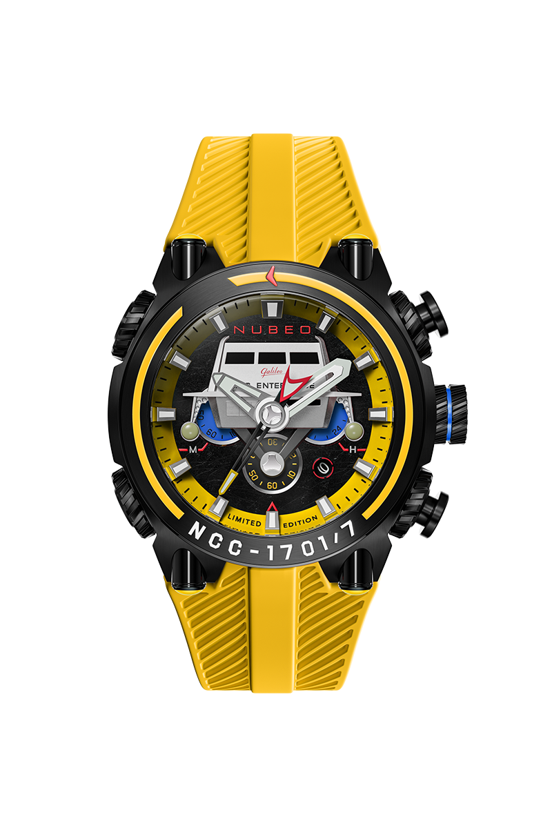 Deimos Chronograph Star Trek Galileo Limited Edition | Yellow Dial