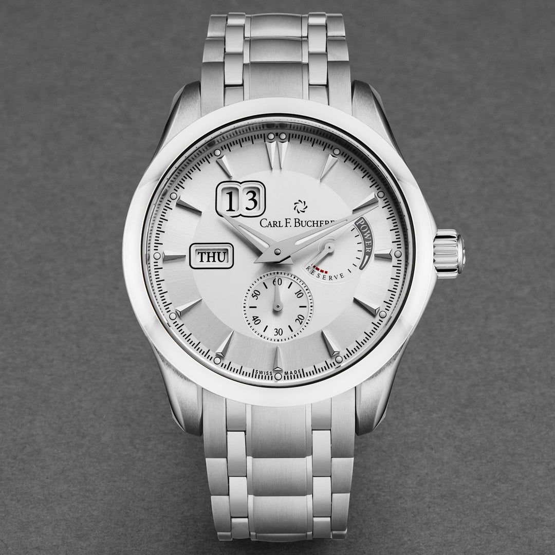 Manero Silver / Stainless Steel Silver Dial