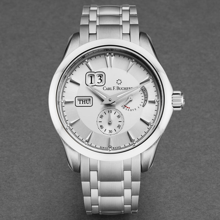 Manero Silver / Stainless Steel Silver Dial