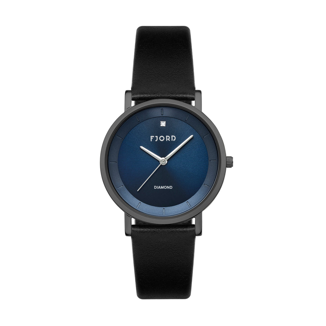 Jensen Blue / Leather | Blue Dial