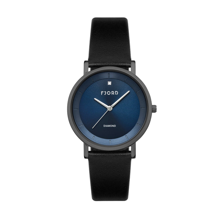 Jensen Blue / Leather | Blue Dial