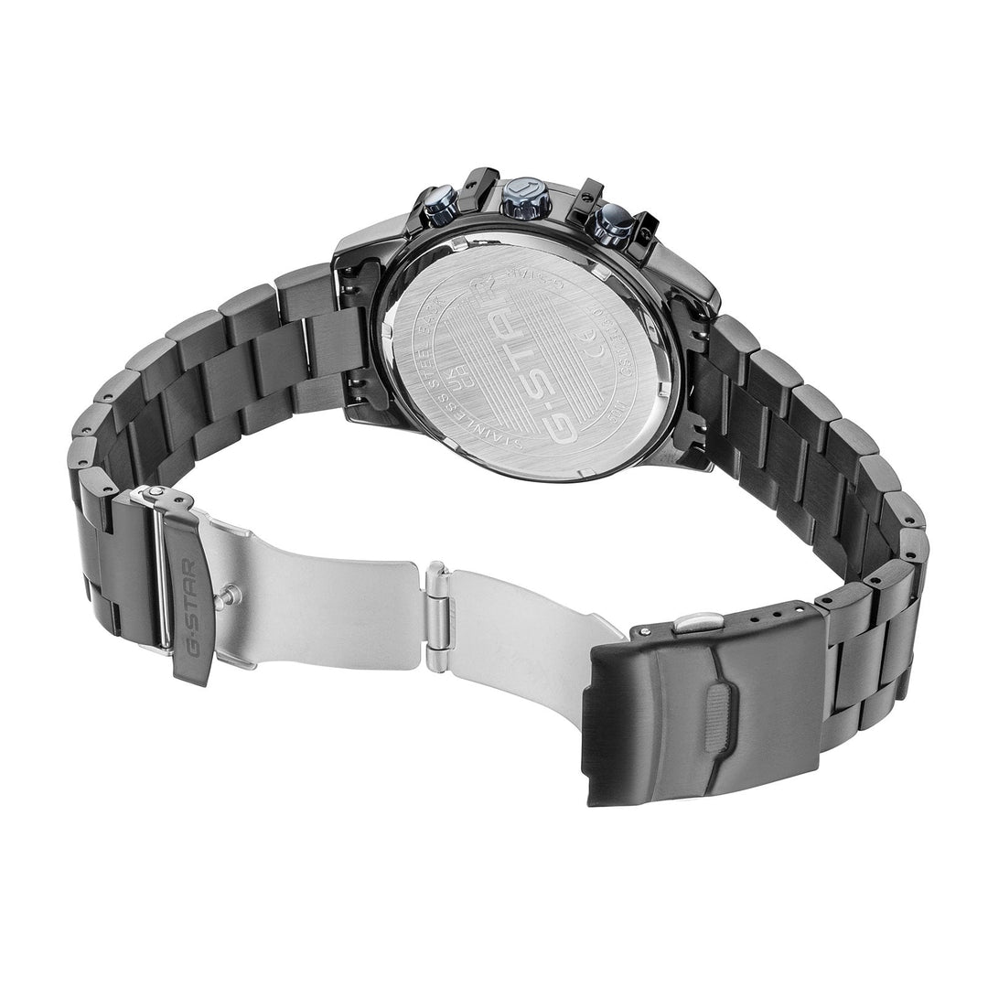 Bend3D Blue Dial / Black Stainless Steel Bracelet Blue Dial