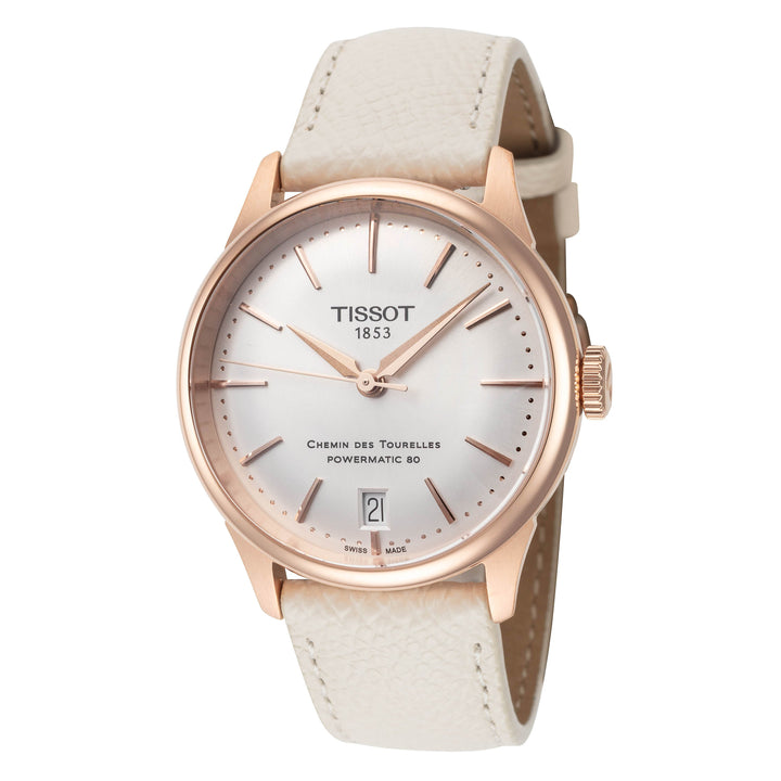 CHEMIN DES TOURELLES 34mm / Silver / Cream | Silver Dial
