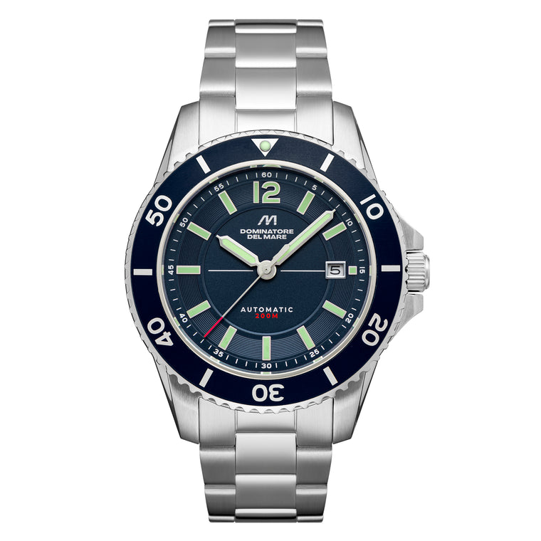 Patriota Blue/Stainless Steel | Blue Dial