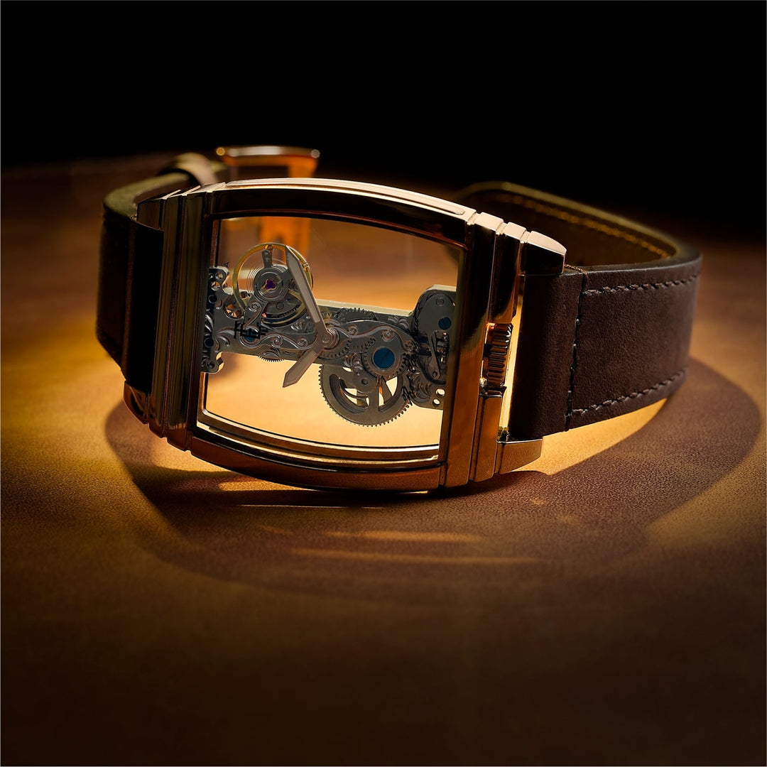 Discovery Wolver Bridge Mechanical Transparent / Genuine Leather | Transparent D