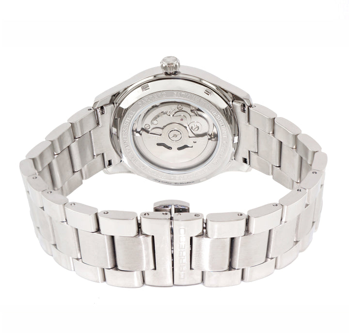 AEQUILUX SILVER TONE/WHITE | White Dial