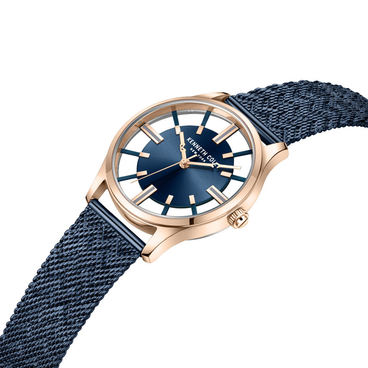 Classic 34mm / Blue / Blue Blue Dial