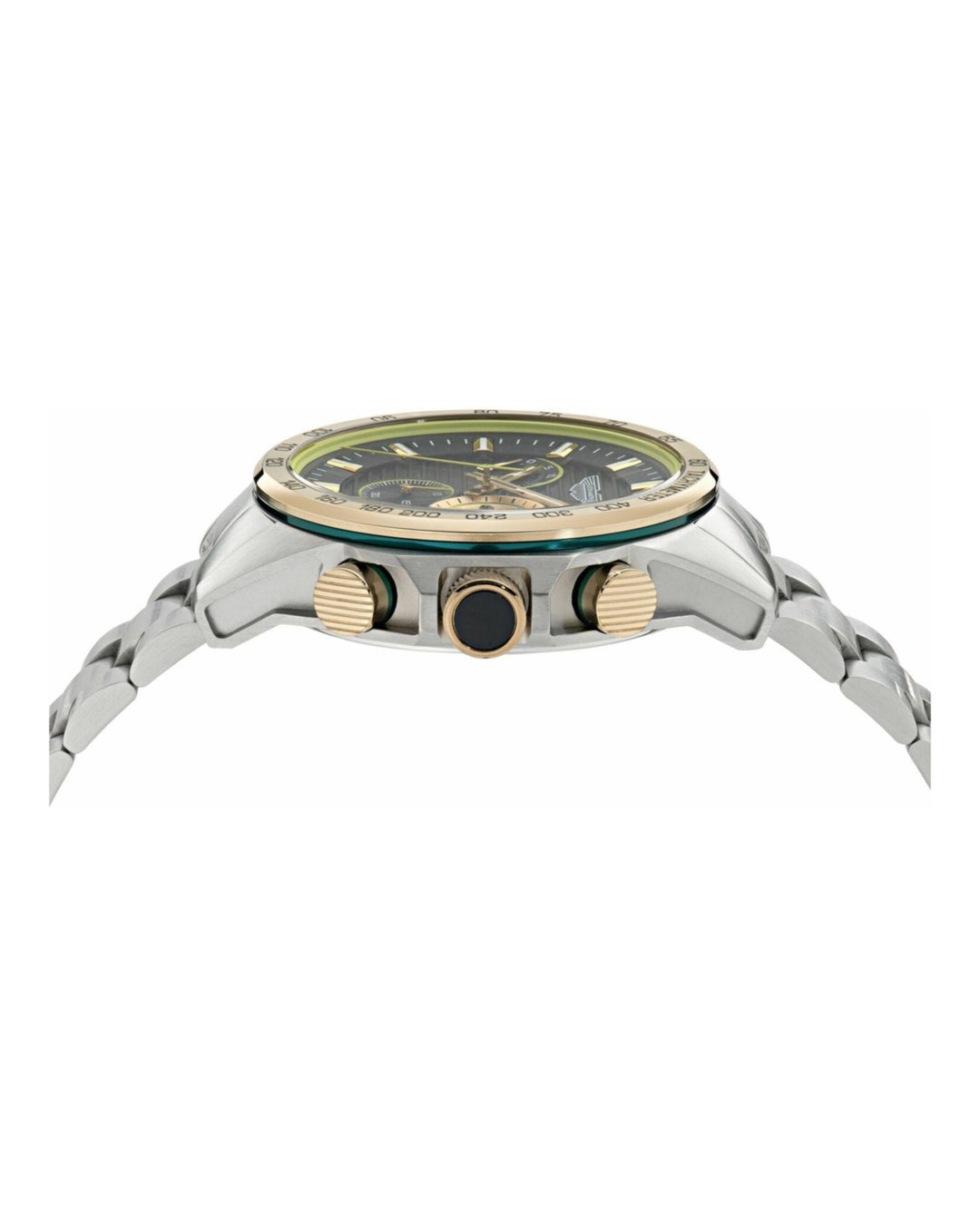 HLC Two Tone Chrono/Blue Dial/Stainless Steel Bracelet Blue Dial