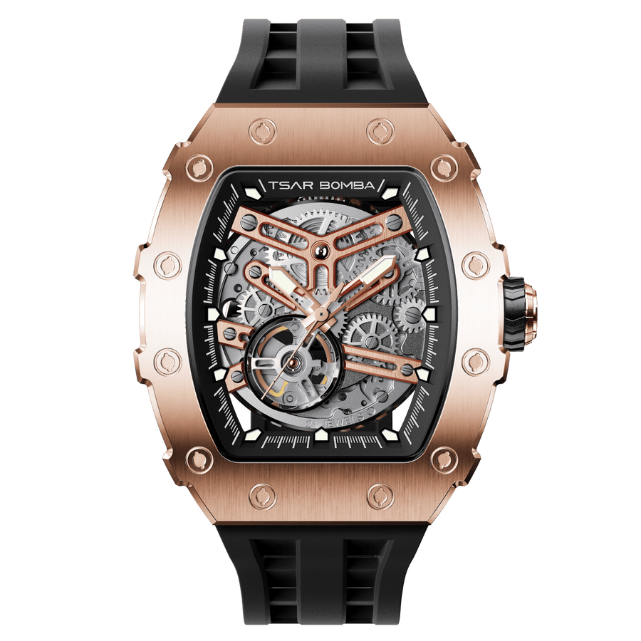 Elemental Skeleton Dial | Skeleton / rose gold Dial