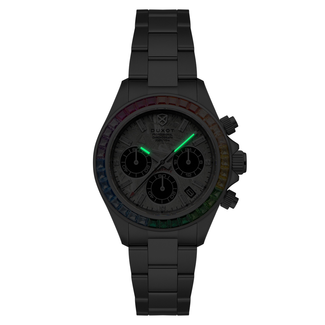 Accelero Meteorite Chronograph Limited Edition Silver / Stainless Steel | Silver
