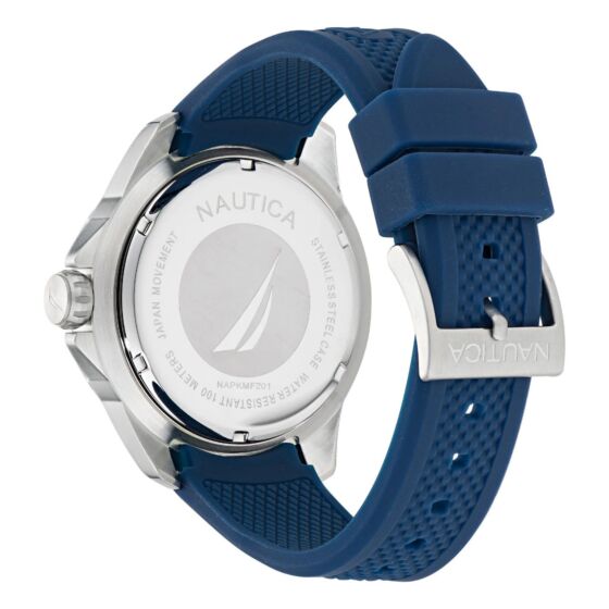 Koh May Bay NAPKMF201 Blue Dial