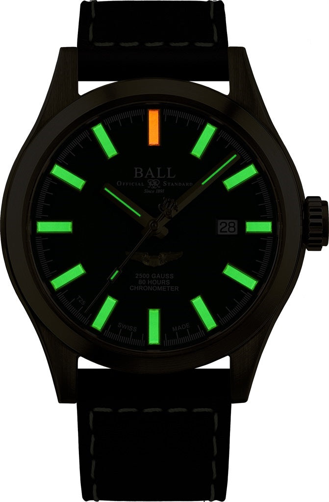 Engineer M Star Magna Green / Leather Green Dial