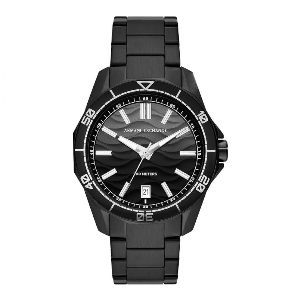 Spencer 44mm / Black / Black Black Dial