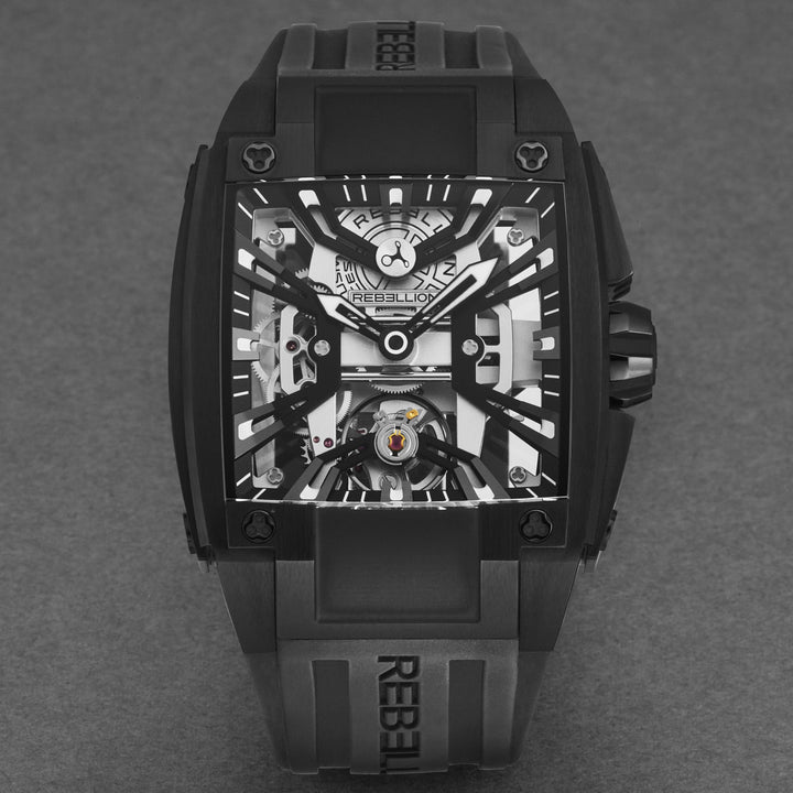 Re-Volt RBREV2H.TI.BL / Black Skeletonized | Black Skeletonized Dial