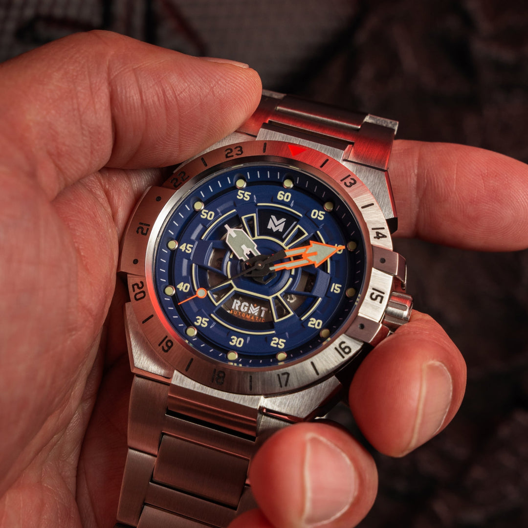 HIMARS AUTOMATIC BLUE / STAINLESS STEEL | Blue Dial