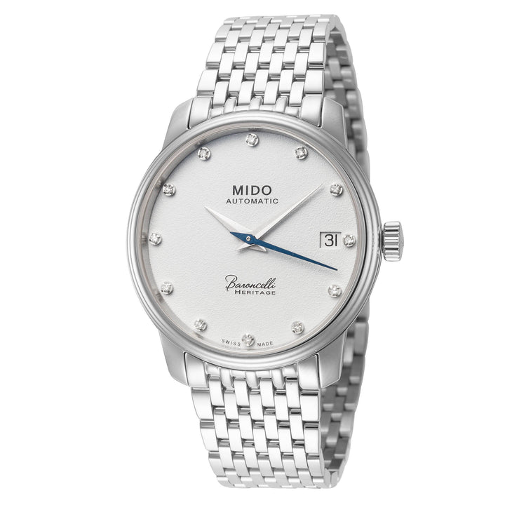 Baroncelli III 33mm / Silver / Silver | Silver Dial