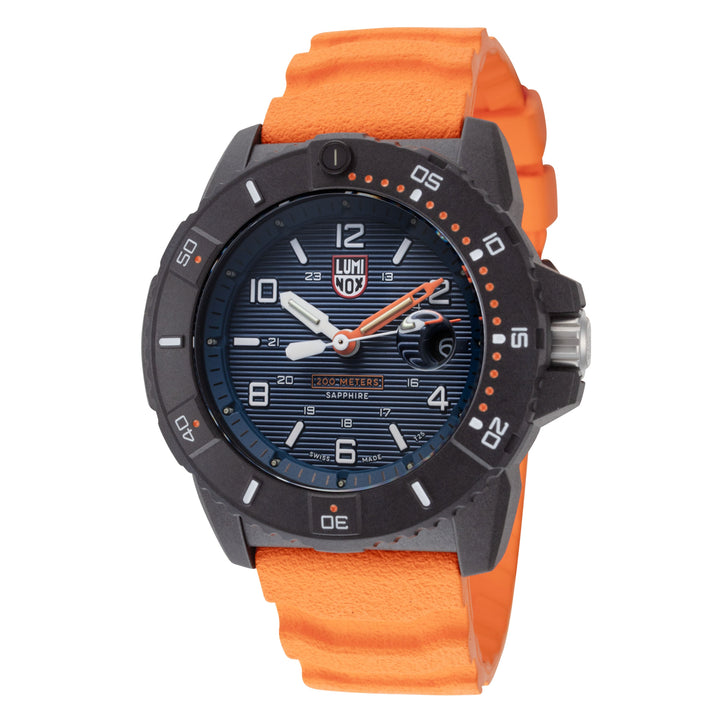 Navy Seal 45mm / Navy / Orange | Navy Dial