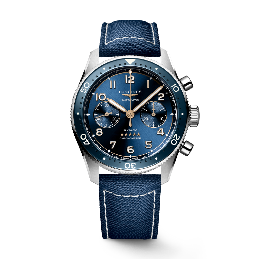 Spirit Flyback Blue / Fabric | Blue Dial