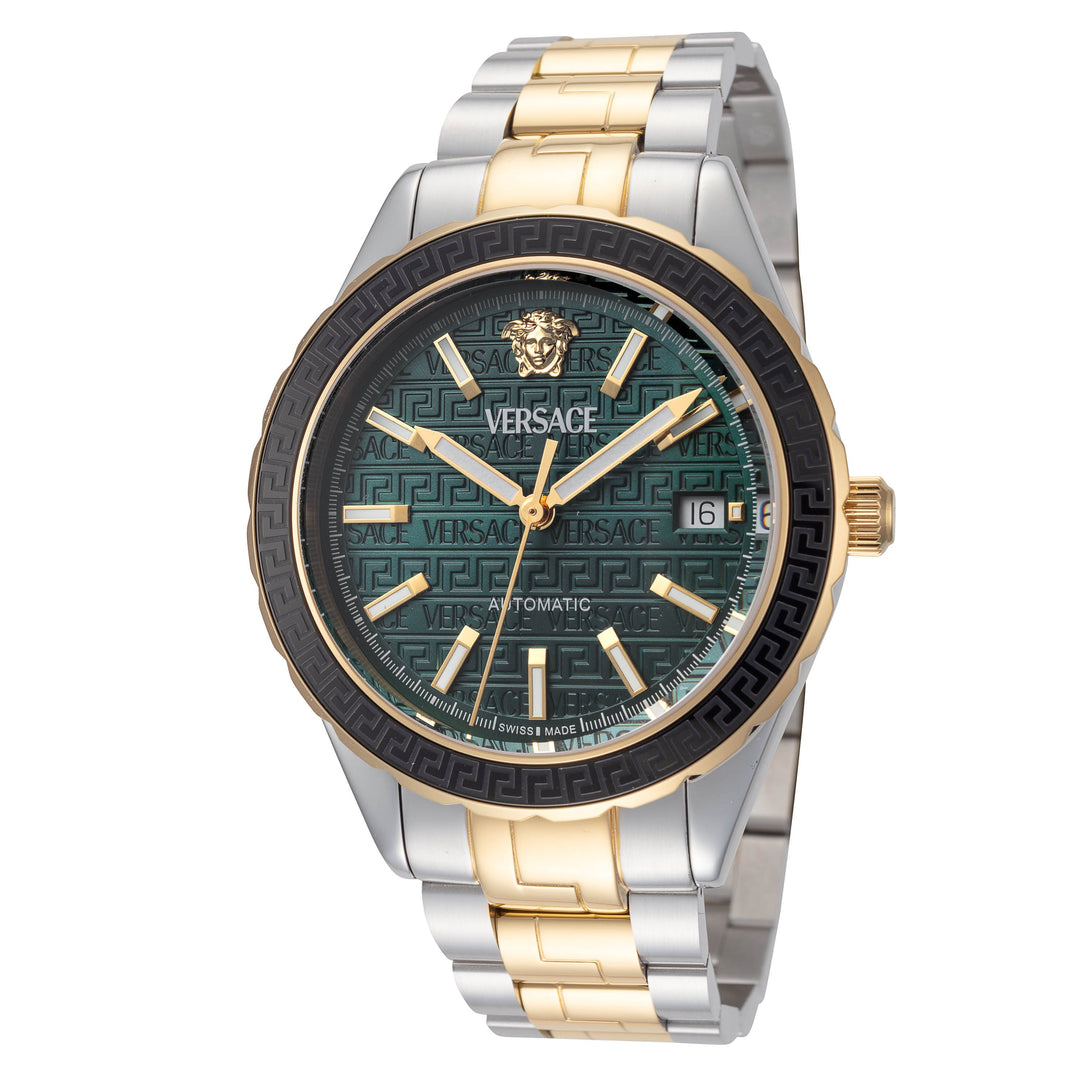 Hellenyium 42mm / Green / Silver and Gold Green Dial