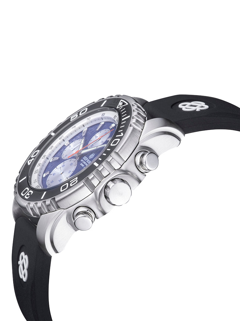 ALL PURPOSE DIVER CHRONOGRAPH AP DIVER BLACK CHRONO Black-Silver Dial
