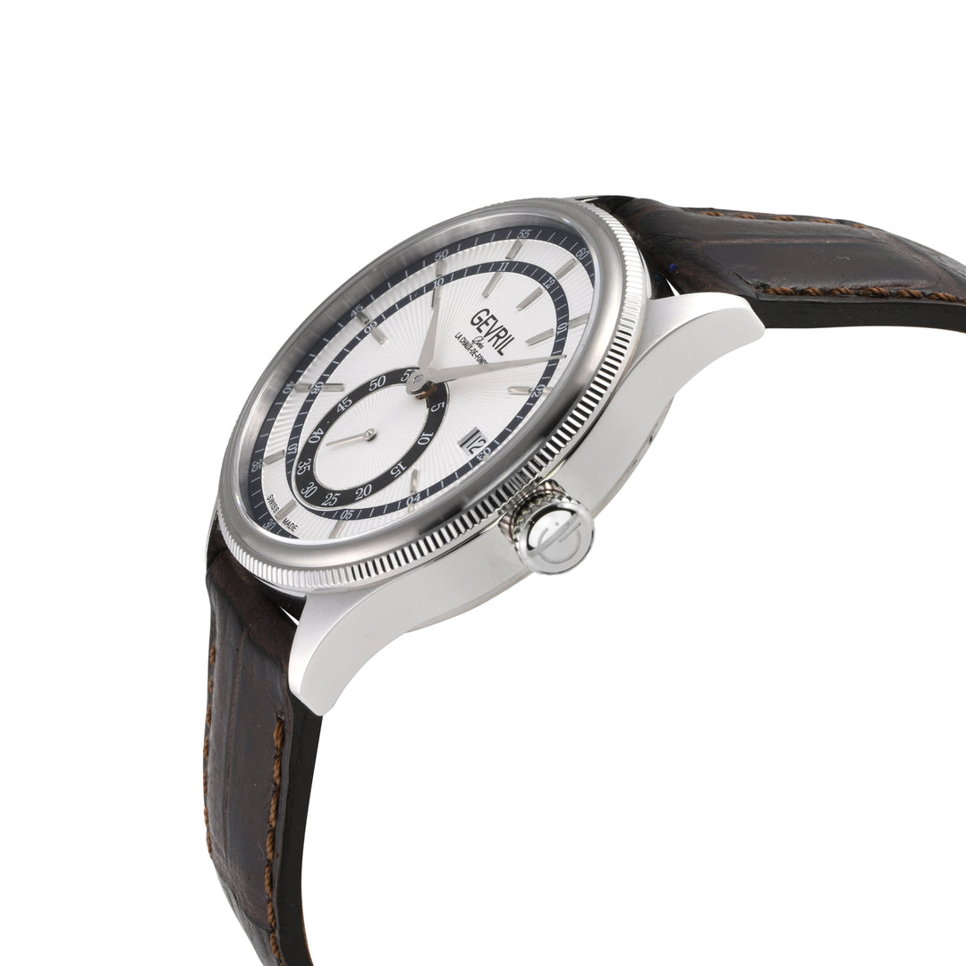 Empire Swiss made Automatic ETA 2895, 316L Case, White Dial, second subdials | W