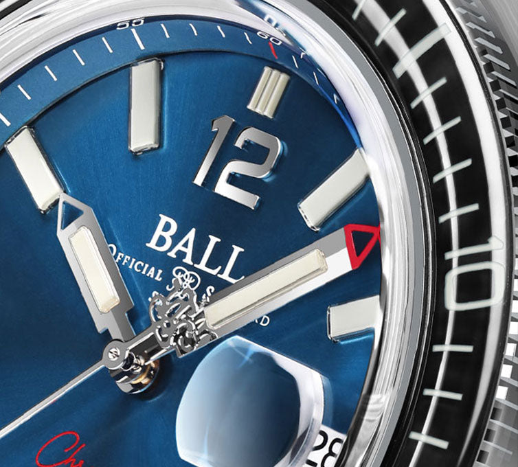 Engineer M Skindiver III Blue dial / Stainless Steel Bracelet Blue Dial