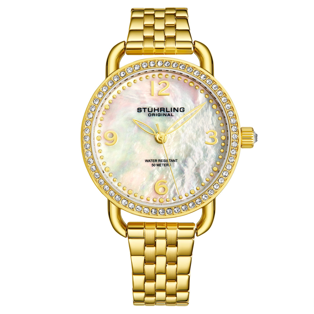 Symphony-3955.4 Gold Stainless Steel | Silver Dial