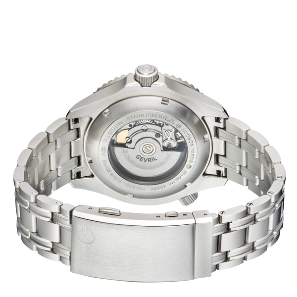 Hudson Yard Sellita SW200, 1000 Ft WR helium valve, ceramic bezel Swiss Made wat