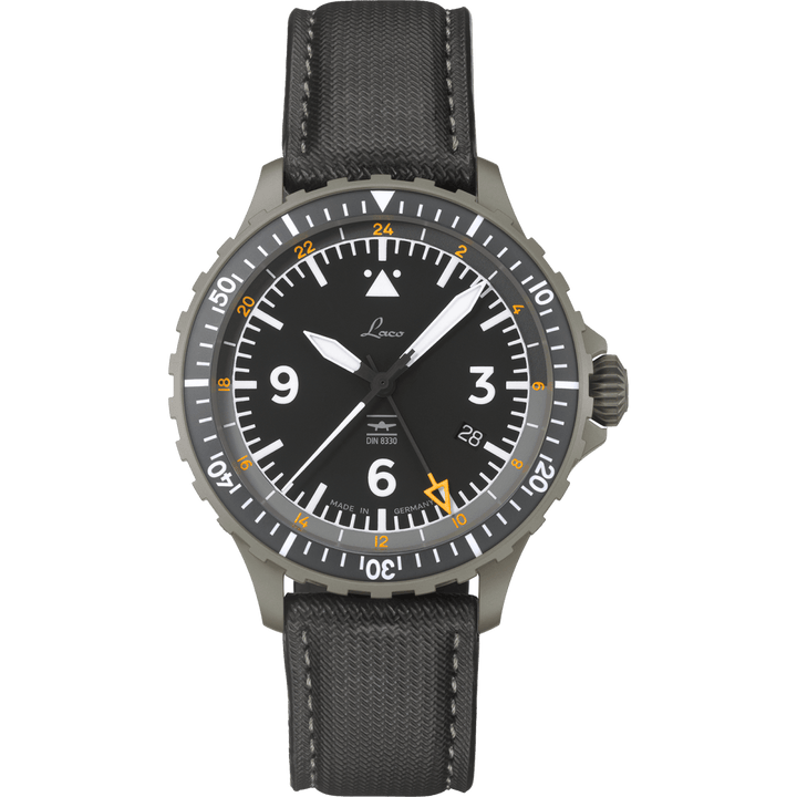 Hamburg GMT DIN 8330 Black Dial