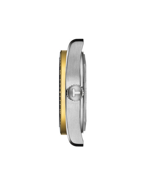 PR516 POWERMATIC 80 Silver-tone/ Yellow Gold White Dial
