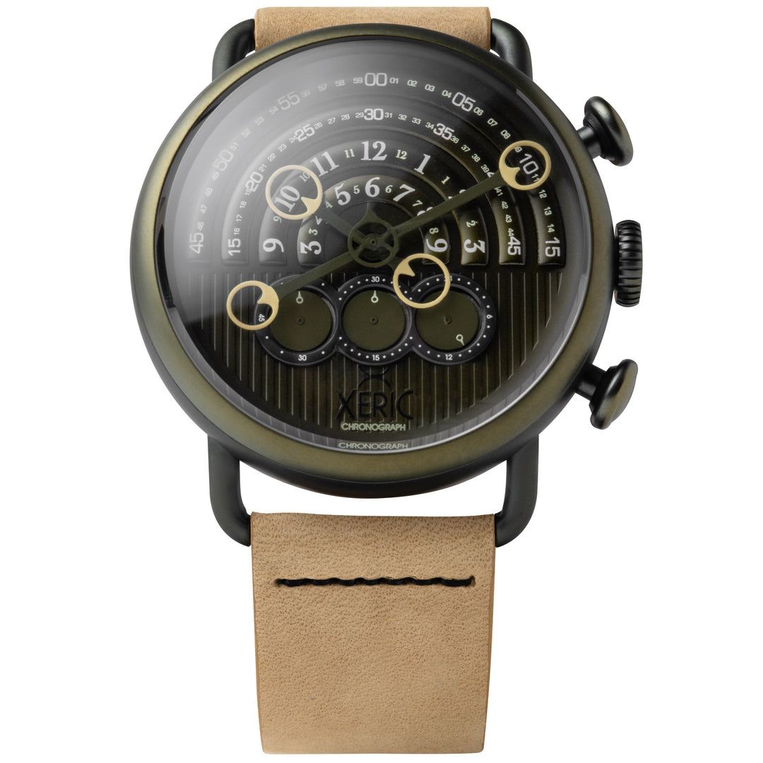Halograph Chrono Sapphire Army Black Dial