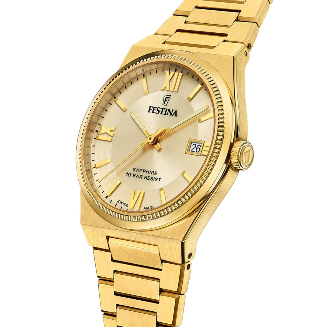 Riv Gold / Stainless Steel Gold Dial