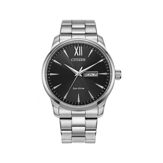 Classic 42mm / Black / Silver Black Dial