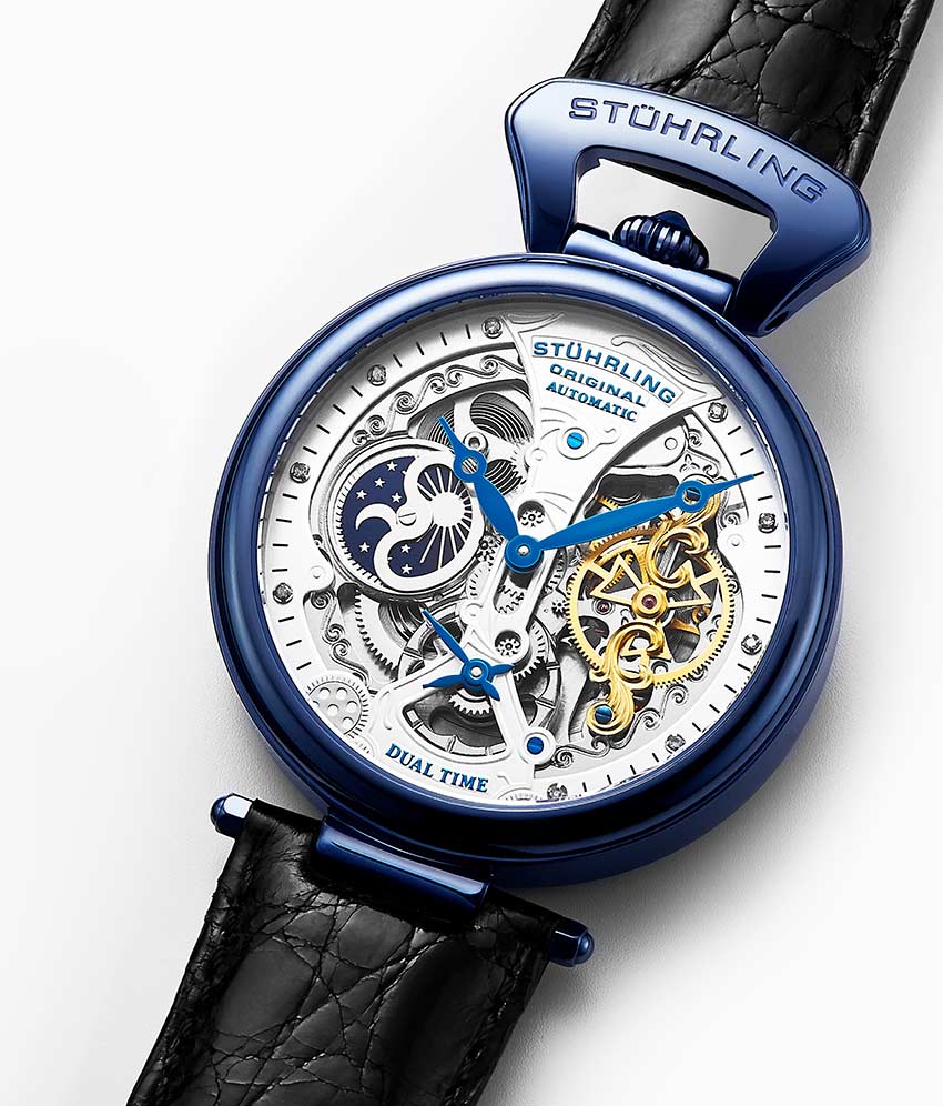 Legacy Silver Dial / Black Crocodile | Silver Dial