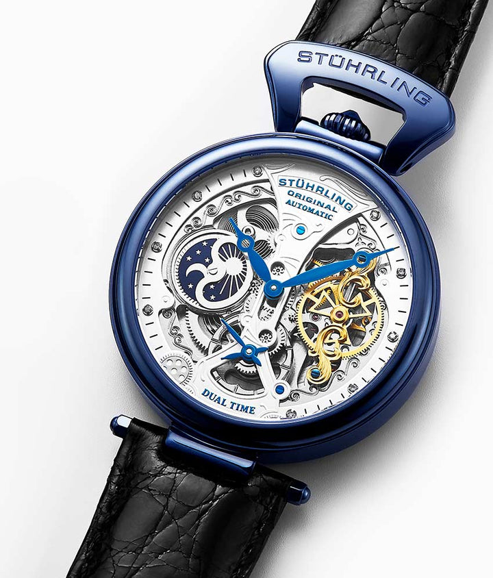 Legacy Silver Dial / Black Crocodile | Silver Dial