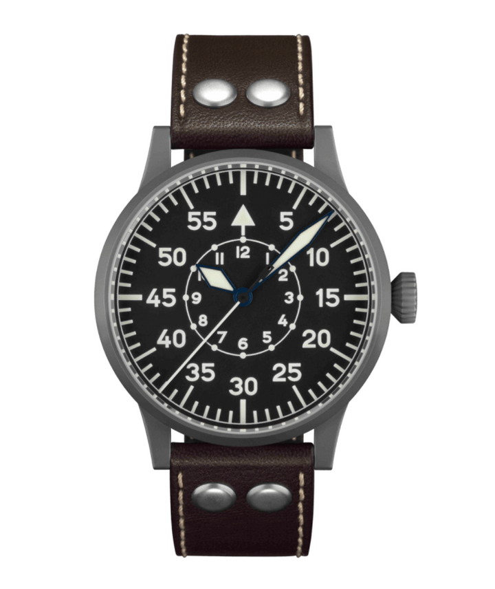 Leipzig Hand Wind Black Dial