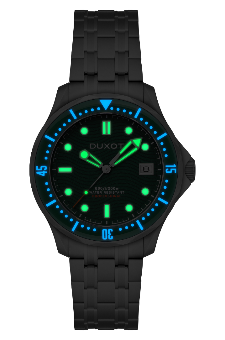Henri Diver Automatic Green / Stainless Steel | Greeb Dial