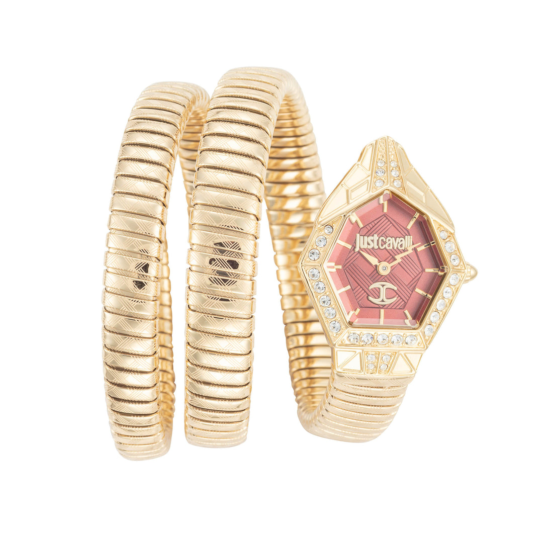 Snake 23mm / Red / Gold | Red Dial
