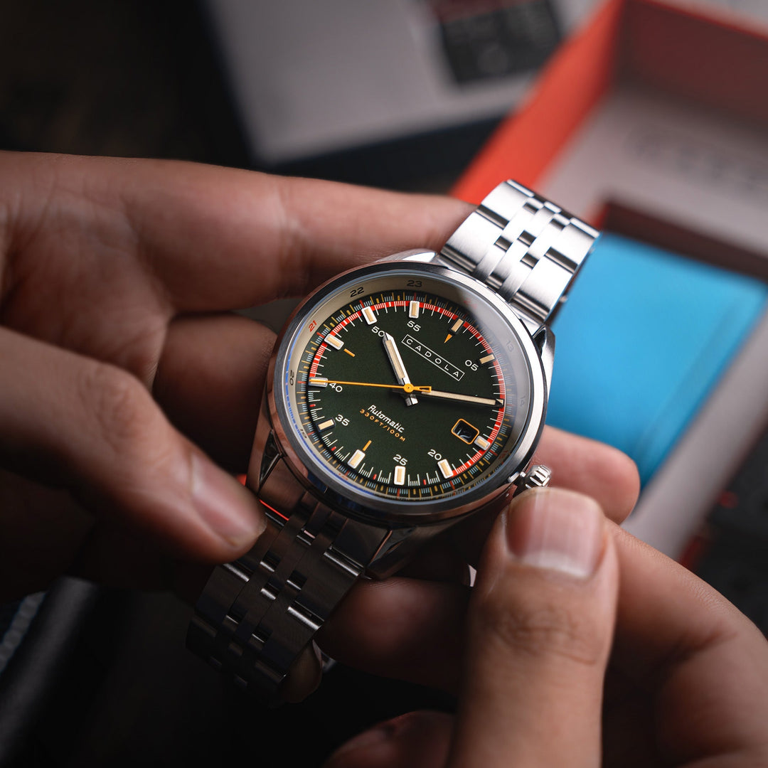 Pista Automatic Green / Stainless Steel Green Dial