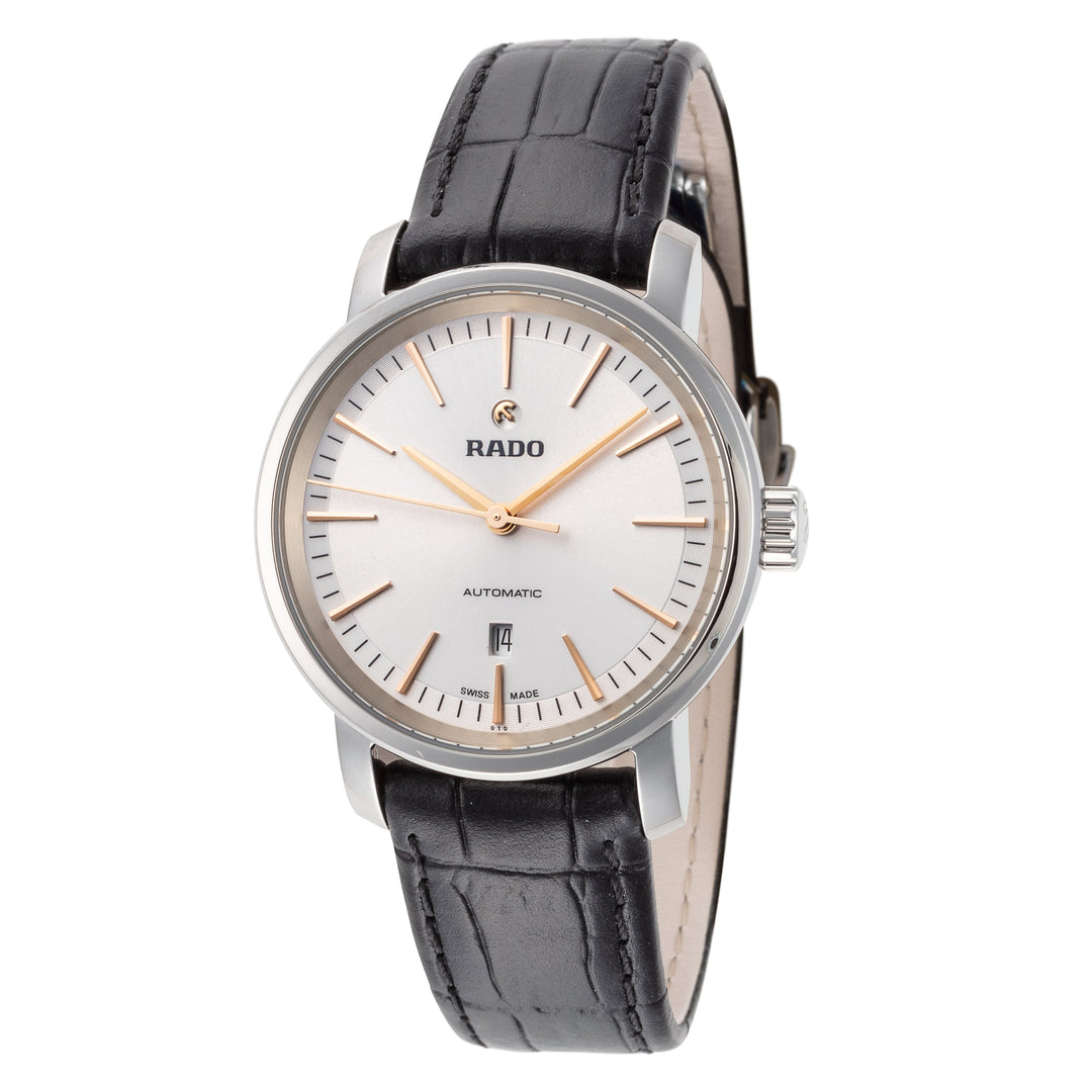 Diamaster 33 mm / White / Black White Dial