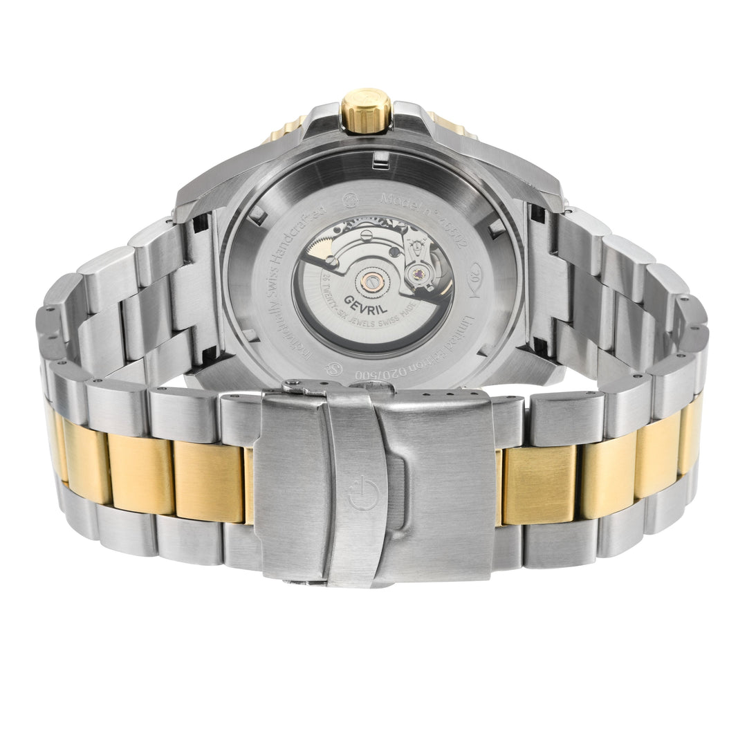 Canal Street Swiss Made SW200 two tone BGW9 luminescent indexes helium valve | B