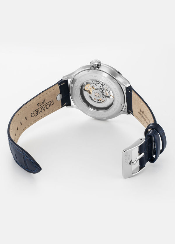 Competence Skeleton IV Blue skeleton dial, blue leather strap Blue Skeleton Dial