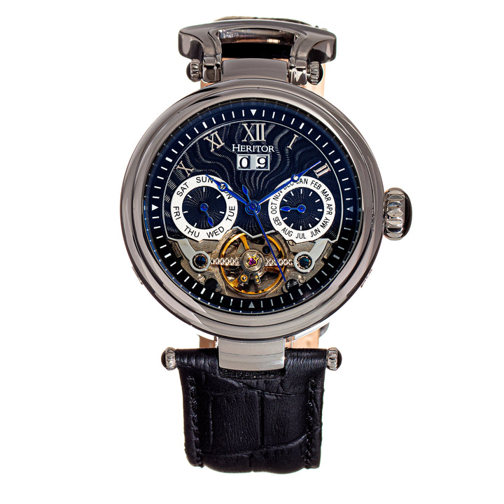 Ganzi Silver/Black | Black Dial