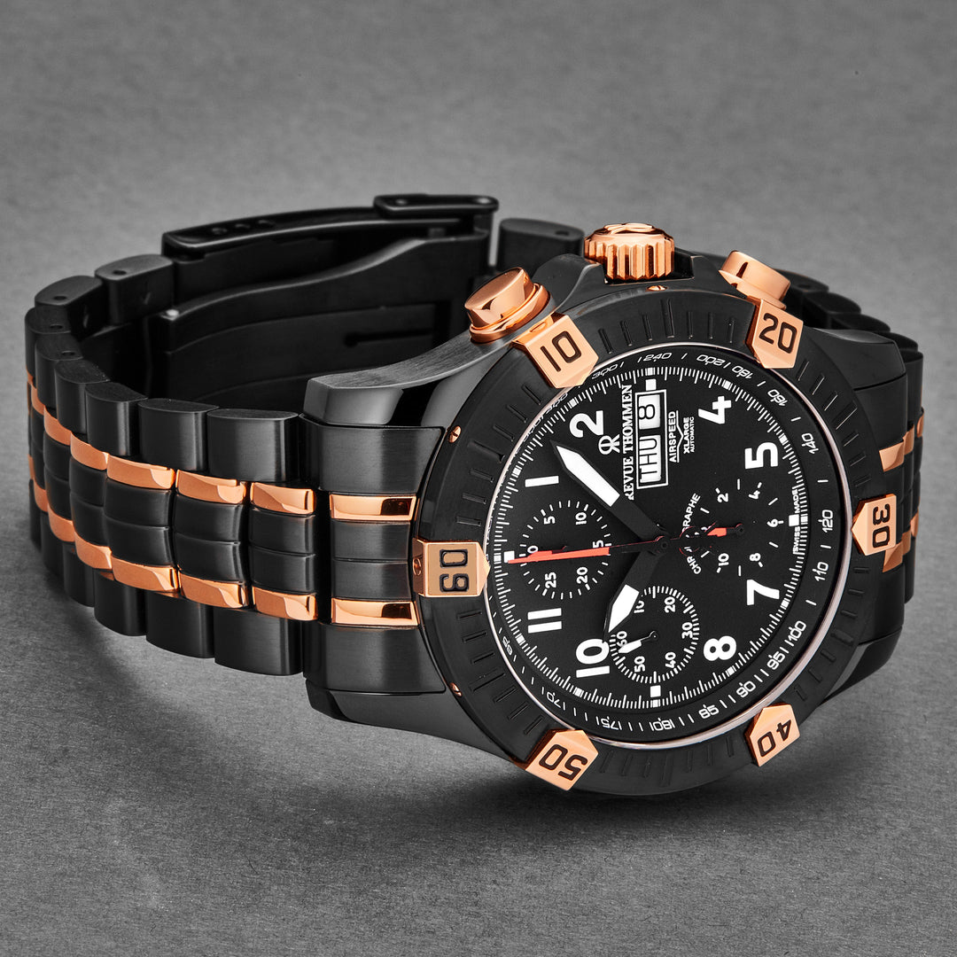 Air speed 16071.6184 / Black | Black Dial