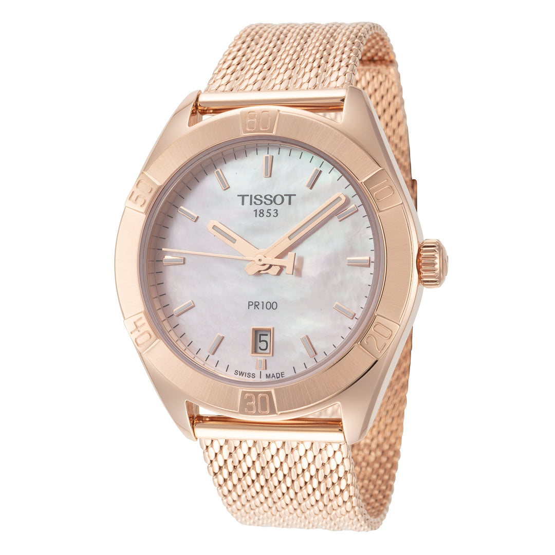 PR 100 36mm / Pink Mother-of-Pearl / Rose Gold | Pink Mother-of-Pearl Dial