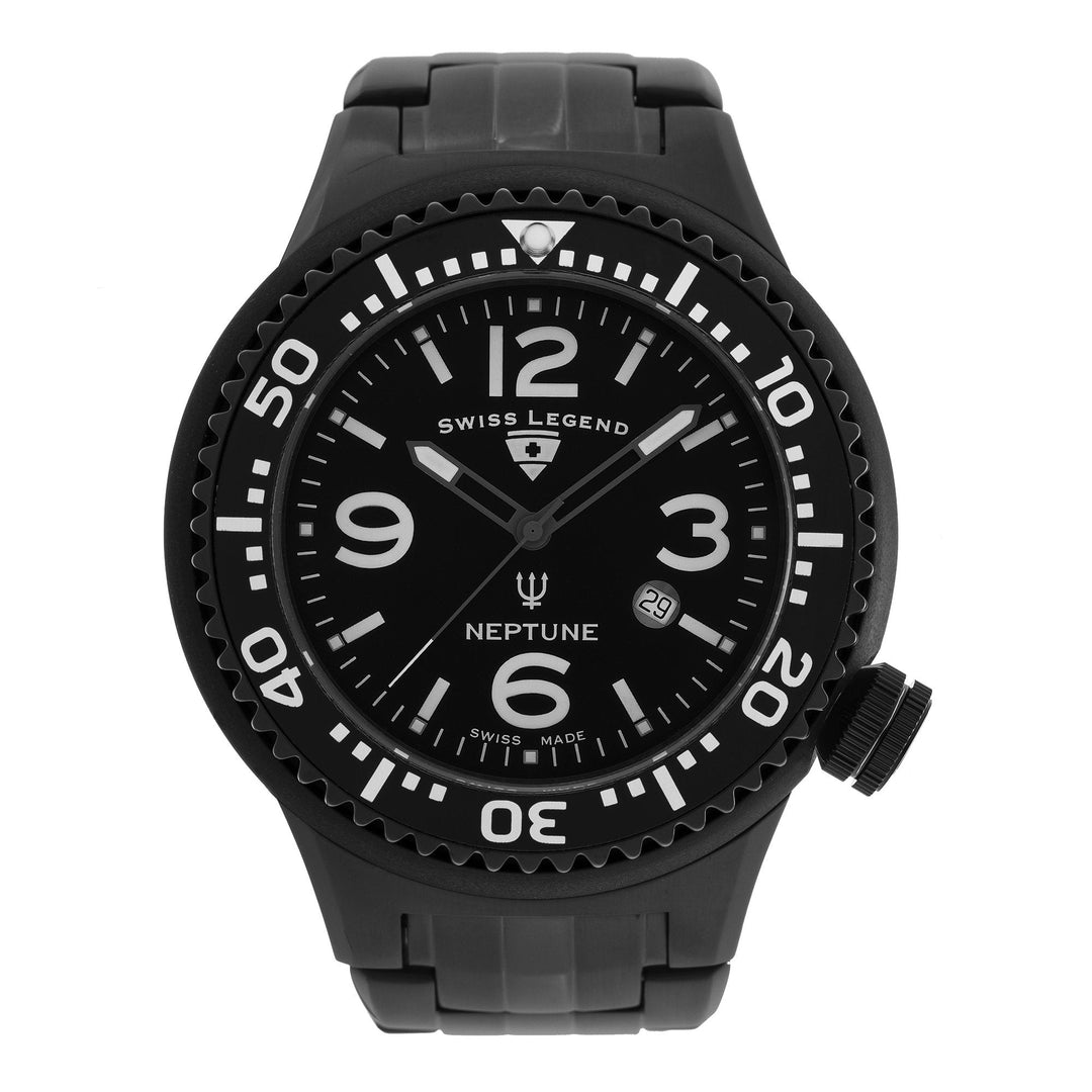 NEPTUNE FORCE Black with Black Accent | Black Dial